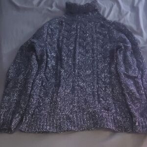 Banana Republic Men's Turtleneck Sweater - Dark Gray